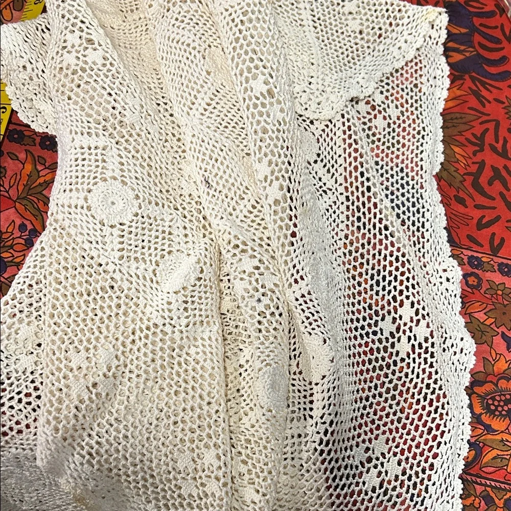 Crochet Lace Tablecloth